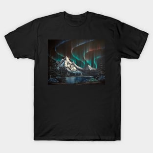 Majestic Northern Lights T-Shirt